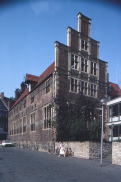 Das Krameramtshaus (Rückseite), erbaut 1589, Alter Steinweg/Asche