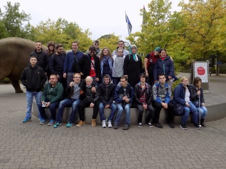 Das Foto zeigt die ganze Gruppe in Münster, Foto: BBW Soest