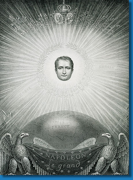 Allegorische Darstellung Napolons als Sonne, um 1810