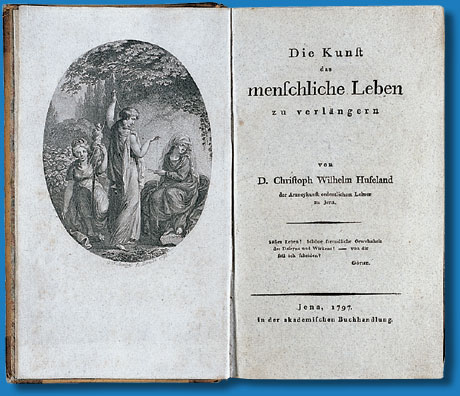 Christoph Wilhelm Hufeland, Die Kunst, das menschliche Leben zu verlngern, 1797