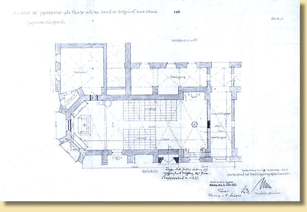 Grundriss von 1930