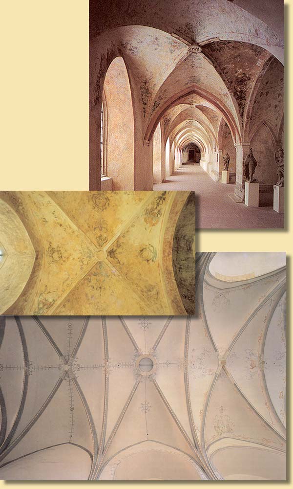Erste Restaurierungen im Kloster