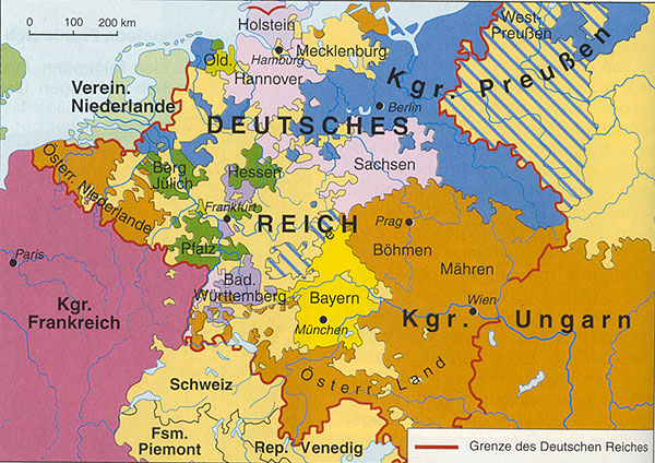 Schematische Darstellung des Heiligen Rmischen Reiches Deutscher Nation 1789