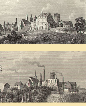 Eine Fabrik in Entwicklung 1841-1872