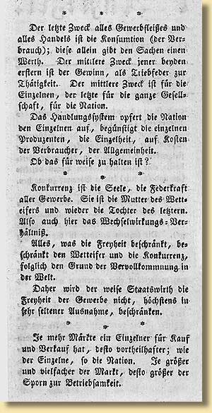 Thesen zur Gewerbefreiheit, aus: Rheinisch-Westflischer Anzeiger vom 14.5.1817