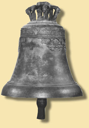Glocke der Baumwollfabrik Cromford, verwendet seit 1808