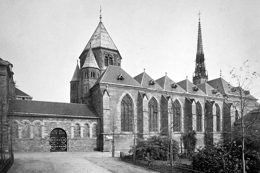 Münsterkirche in Essen, Messbildaufnahme 1897