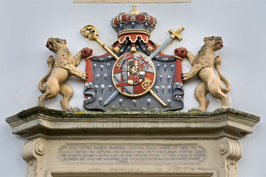 Wappen Eingangsportal Schloss Borbeck