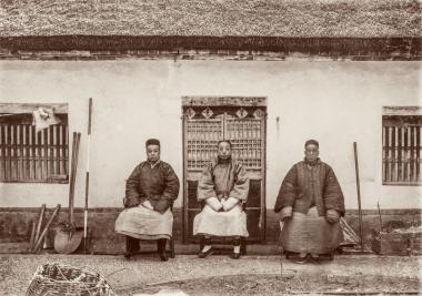 Wohlhabende Bauern aus der Provinz Schantung.<br>Foto: Hugo von Königslöw