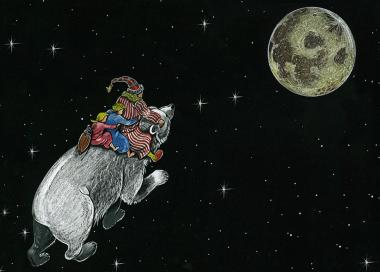 Leuchtende Kinderaugen und funkelnde Sterne verspricht das Planetarium bei Peterchen¿s Mondfahrt am Heiligen Abend.<br>Foto: LWL</br>