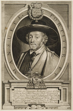 Porträt des Joseph de Bergaigne (Antwerpen 01.05.1588 - Münster 24.10.1647), Bevollmächtigter des spanischen Königs in Münster, 1645-1647