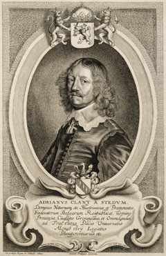 Porträt des Adriaen Clant van Stedum (1599 - Stedum 25.01.1665), Gesandter der Provinz Groningen in Münster und Osnabrück, 1646, 1647, 1648