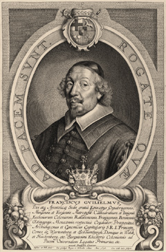 Porträt des Franz Wilhelm von Wartenberg (München 01.03.1593 - Regensburg 01.12.1661), Kurkölnischer Hauptgesandter in Münster und Osnabrück, ab 1643
