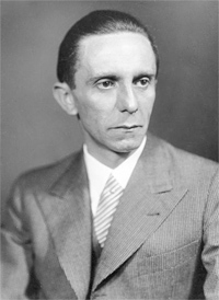 Joseph Goebbels, o. J. / Bundesarchiv, Bild 146-1968-101-20A, Heinrich Hoffmann, CC-BY-SA