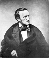 Richard Wagner, Paris, 1861 / Quelle: Wikimedia Commons PD