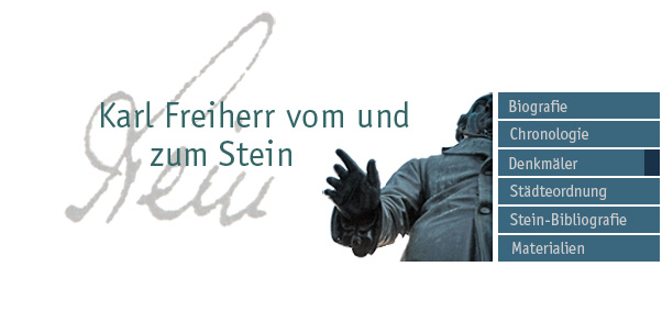 Stein-Denkmal in Berlin / Foto, Bearbeitung: M. Weidner, Münster