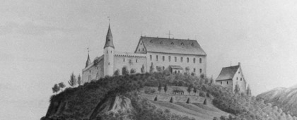 Burg Hohenlimburg, 1826 (Ausschnitt)