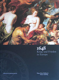 Einband: Ausstellungskatalog der 26. Europaratsausstellung '1648 - Krieg und Frieden in Europa'