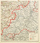 Karte der Provinz Westfalen [südöstlicher Teil, mit Einzeichnung von Provinzialeinrichtungen], 1930