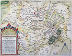 Reiterata Episcopatus Monasteriensis geographica descriptio cui addita est et Osnabrugensis / [Eine nochmalige geographische Darstellung des Bistums Münster, der auch das Osnabrücker hinzugefügt ist], 1569