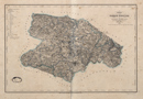 Karte vom Königlich Preussischen Regierungs-Bezirk Minden, [Blatt 3]: Karte vom Kreise Herford im Regierungs-Bezirk Minden, 1845