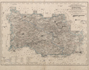 Topographische Karte der Kreise des Regierungs-Bezirks Münster, [Blatt 10]: Kreis Beckum, 1843