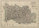 Topographische Karte der Kreise des Regierungs-Bezirks Münster, [Blatt 9]: Kreis Beckum, 1881