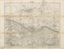 Topographische Karte der Rheinprovinz und der Provinz Westfalen auf Grundlage der v. Dechen
