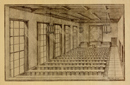 Münster, Freiherr-vom-Stein-Platz 1: Entwurf eines Plenarsaals, 1949-10