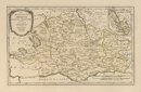 Des Hochstifts Münster südliche Quartiere [Oberstift Münster] mit der Grafschaft Steinfurt und Herrschaft Anholt / [mit Nebenkarte:] Braemsches Quartier, [1791]