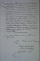 Gesuch des Juden Isaak von Gemen an die Statthalter des Stifts Münster um einen Paß im Jahre 1597 / Münster, Landesarchiv NRW / Staatsarchiv Münster