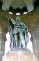 Porta Westfalica: Kaiser-Wilhelm-Denkmal, Standbild von Kaiser Wilhelm I. (1797-1888, reg. ab 1858/1861 bzw. 1871-1888) / Münster, LWL-Medienzentrum für Westfalen/O. Mahlstedt