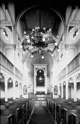 Minden: Historische Innenansicht der Synagoge / Minden, Atelier Pfleiderer