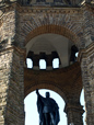 Porta Westfalica: Kaiser-Wilhelm-Denkmal, Standbild von Kaiser Wilhelm I. (1797-1888, reg. ab 1858/1861 bzw. 1871-1888) / Marcus Weidner