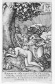 Aldegrever, Heinrich (1502-1555/61): Der Totentanz - Allegorie von Erbsünde und Tod, 1541: Die Erschaffung Evas / Soest, Burghofmuseum / Münster, LWL-Medienzentrum für Westfalen / O. Mahlstedt