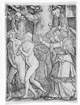Aldegrever, Heinrich (1502-1555/61): Die Geschichte Adams und Evas, 1540: Vertreibung aus dem Paradies / Soest, Burghofmuseum / Münster, LWL-Medienzentrum für Westfalen / O. Mahlstedt