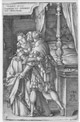 Aldegrever, Heinrich (1502-1555/61): Die Geschichte von Ammon und Thamar, 1540: Ammon vergewaltigt Thamar / Soest, Burghofmuseum / Münster, LWL-Medienzentrum für Westfalen / O. Mahlstedt