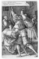 Aldegrever, Heinrich (1502-1555/61): Die Geschichte von Ammon und Thamar, 1540: Absalom tötet Ammon / Soest, Burghofmuseum / Münster, LWL-Medienzentrum für Westfalen / O. Mahlstedt