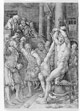 Aldegrever, Heinrich (1502-1555/61): Die Geschichte der Susanna, 1555: Die Alten werden gesteinigt / Soest, Burghofmuseum / Münster, LWL-Medienzentrum für Westfalen / O. Mahlstedt