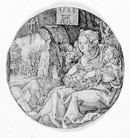 Aldegrever, Heinrich (1502-1555/61): Samson und Delila, 1528 / Soest, Burghofmuseum / Münster, LWL-Medienzentrum für Westfalen / O. Mahlstedt