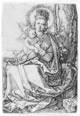 Aldegrever, Heinrich (1502-1555/61): Maria mit dem Kind unter einem Baum, 1527 / Soest, Burghofmuseum / Münster, LWL-Medienzentrum für Westfalen / O. Mahlstedt