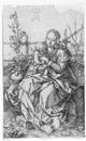 Aldegrever, Heinrich (1502-1555/61): Madonna auf der Rasenbank, 1553 / Soest, Burghofmuseum / Münster, LWL-Medienzentrum für Westfalen / O. Mahlstedt