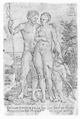 Aldegrever, Heinrich (1502-1555/61: Paris, Oinone und Amor, 1551 / Soest, Burghofmuseum / Münster, LWL-Medienzentrum für Westfalen / O. Mahlstedt