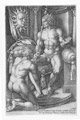 Aldegrever, Heinrich (1502-1555/61): Die sieben Planeten, 1533: Apoll / Soest, Burghofmuseum / Münster, LWL-Medienzentrum für Westfalen / O. Mahlstedt