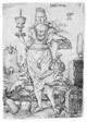 Aldegrever, Heinrich (1502-1555/61): Vom Missbrauch des Glücks, 1549/50: Reichtum / Soest, Burghofmuseum / Münster, LWL-Medienzentrum für Westfalen / O. Mahlstedt
