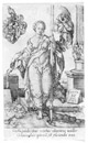 Aldegrever, Heinrich (1502-1555/61): Die Tugenden und die Laster, 1552: Keuschheit - Castitas / Soest, Burghofmuseum / Münster, LWL-Medienzentrum für Westfalen / O. Mahlstedt