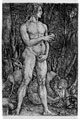Aldegrever, Heinrich (1502-1555/61): Adam und Eva, 1529 / Soest, Burghofmuseum / Münster, LWL-Medienzentrum für Westfalen / O. Mahlstedt