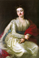 Kehrer, Karl Christian: Prinzessin Pauline von Anhalt-Bernburg (1769-1820), vor 1796 / Detmold, Schloss