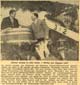 "Meister werden ist nicht schwer...", Bericht über den Empfang der DFB-Mannschaft 1954, Zeitungsartikel aus: Rheinische Post vom 09.07.1954, 1954-07-09