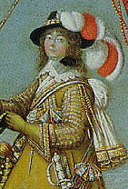 Claude Deruet - Reiterportrait der Madame de Saint-Baslemont